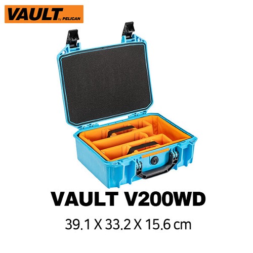 [PELICAN] 펠리칸 V200 WD 볼트 케이스(V200 Vault Equipment Case)