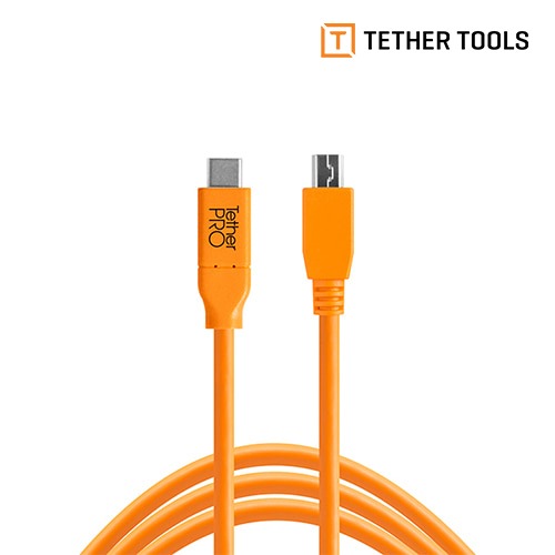 [TetherTools] 테더툴스 TetherPro USB-C to 2.0 Mini-B 5-Pin