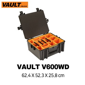 [PELICAN] 펠리칸 V600 WD 볼트 케이스(V600 Vault Large Equipment Case)