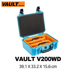 [PELICAN] 펠리칸 V200 WD 볼트 케이스(V200 Vault Equipment Case)