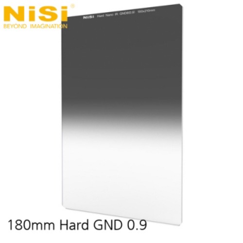 [NiSi Filters] 니시 Hard Nano IR GND Filter ND8 (0.9) / 3 stop 180x210mm