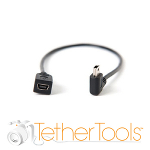 [TetherTools] 테더툴스 USB 2.0 Mini B Left Angle Adapter/어댑터