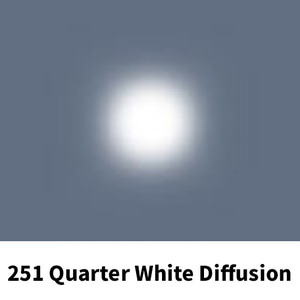 [LEE Filters] 리필터 LR 251 QUARTER WHITE DIFFUSION 1롤(1,52m x 7.62m)