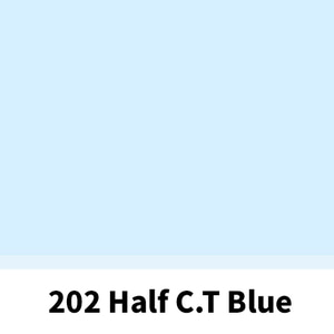 [LEE Filters] 리필터 LR 202 HALF CT BLUE (CTB 1/2) 1롤 (1.22m x 7.62m)