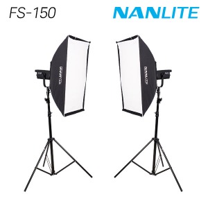 [NANLITE] 난라이트 FS-150 소프트박스 (90x60) 투스탠드 세트