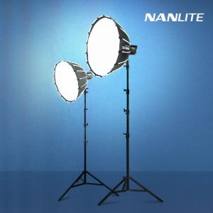 [NANLITE] 난라이트 포르자150 Forza150 LED 조명 소프트박스 투스탠드세트