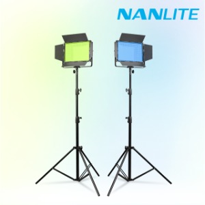 [NANLITE] 난라이트 방송 촬영 RGB LED조명 믹스패널60 투스탠드세트 / MixPanel60