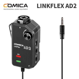 [COMICA] 코미카 LINKFLEXAD2 변환 어댑터 / XLR&amp;6.35mm to 3.5mm