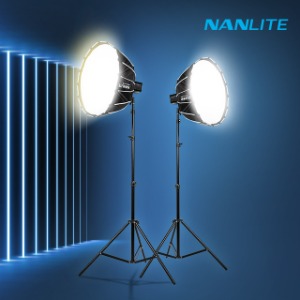 [NANLITE] 난라이트 FS-60B 파라볼릭 소프트박스 투스탠드 세트 스튜디오 LED 조명
