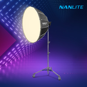 [NANLITE] 난라이트 포르자500BII 소프트박스120 원스탠드 세트 LED 방송 영상 촬영조명 Forza500BII