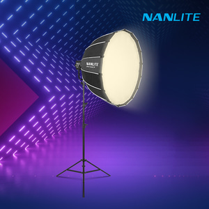 [NANLITE] 난라이트 포르자500BII 소프트박스90 원스탠드 세트 LED 방송 영상 촬영조명 Forza500BII