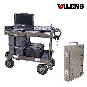 [VALENS] 발렌스 VL-C120 접이식 수납 이동용 스튜디오 촬영 장비 카트