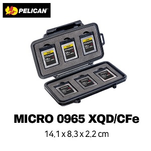 [PELICAN] 펠리칸 0965 마이크로 케이스 XQD/CFe (0965 MICRO Case)