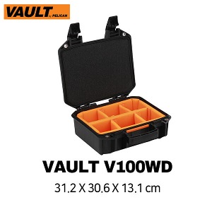 [PELICAN] 펠리칸 V100 WD 볼트 케이스(V100 Vault Equipment Case)