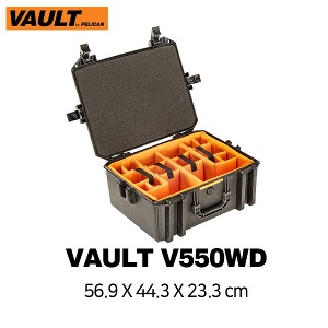 [PELICAN] 펠리칸 V550 WD 볼트 케이스(V550 Vault Equipment Case)