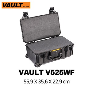[PELICAN] 펠리칸 V525 WF 볼트 케이스(V525 Vault Rolling Case)