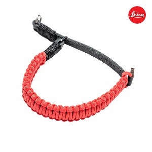 [LEICA] 라이카 Leica Paracord Hand Strap by COOPH (Black/Red)