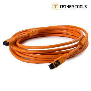 [TetherTools] 테더툴스 TetherPro FireWire 800  9 Pin to 9 Pin (15ft 4.6m) 블랙