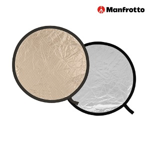 [MANFROTTO] 맨프로토 Collapsible Reflector 30cm Sunlite/Soft Silver