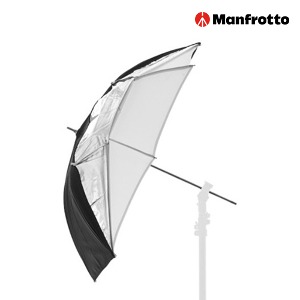 [MANFROTTO] 맨프로토 Umbrella Dual 72cm Black/Silver/White (LL LU3223F)